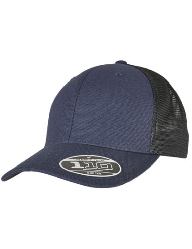 FLE-110ST-110 Structured Canvas Trucker Cap